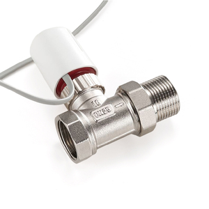<span class=keywords><strong>Radiateur</strong></span> en laiton contrôle de température vanne de type angle vanne droite tuyau en plastique Hvac vanne de contrôle de température automatique - Product Image 4