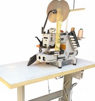 Machine à coudre industrielle à double aiguille à chaîne, idéale pour la couture de tapis, de rideaux et des franges de robes RNV-008