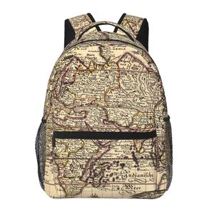Mochila con Estampado de Mapa del Mundo Colorido, para Viajes, Estudiantes, Geografía, Venta al Por Mayor, Dropship, 2026 - Product Image 3