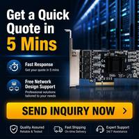 Adaptador de servidor Ethernet Gigabit de 4 puertos y 2.5G, tarjeta de red PCI Express con controlador RTL8125 para expansión de red