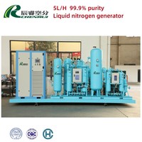 Générateur d'azote liquide PLC CHENRUI à haute pureté 99,99 %, petite usine d'azote liquide, 220 V/380 V, prix abordable