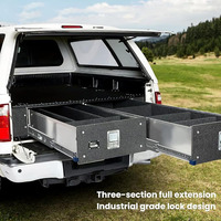 Glissières à roulement à billes robustes de 76 mm, capacité 225 kg, à extension complète pour boîtes à outils de camions de service pétrolier, camping-cars, usage extérieur, salle à manger, salle de sport