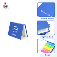Blocs de Notas de Oficina con Logotipo Personalizado, con Cubierta Dura, Juego de Índices de Papel, Combinación de Notas Adhesivas