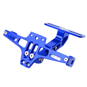 Soporte de matrícula LED flexible de alta calidad CNC para motocicletas MT07 MT10, soporte de cola de avión prémium para motocicleta - Product Image 4