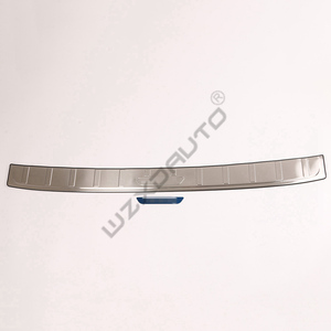 WZXD Outside Rear Bumper Foot <b>Plate</b> Trunk <b>Door</b> Sill Guard Bumper Foot <b>Plate</b> Stainless Steel Body Kit for 2020 - Product Image 6