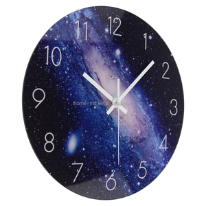 Đồng Hồ Treo Tường Cỡ Lớn, Đồng Hồ Thạch Anh Trang Trí Kiểu Bầu Trời Đầy Sao, Nghệ Thuật Trang Trí Tường, Analog Cho Trẻ Em - Product Image 4