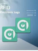 Étiquette autocollante RFID NFC programmable 13,56 MHz personnalisable en usine, puce NTAG216 pour contrôle d'accès arrière de téléphone portable