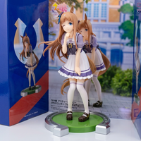Figura Coleccionable de PVC y ABS del Uniforme Escolar de Umamusume Pretty Derby Grass Wonder, Oficialmente Licenciada, para Fans del Anime