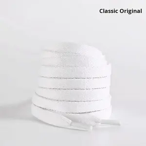 Tali Sepatu <span class=keywords><strong>Custom</strong></span> Cetak Baru 2025, Tali Sepatu Lapis Lilin Pipih untuk Sepatu Lari Sneakers Grosir Partai Besar Warna Campur - Product Image 6