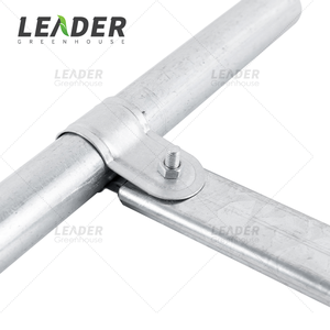 Abrazadera de acero galvanizado para invernadero, abrazadera de 1,5mm de grosor, fácil de instalar, barata, para conectar tuberías de arco - Product Image 5