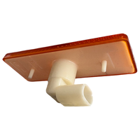 Feux de position latéraux à LED pour camions et remorques, lumière ambre, lumière jaune, lumière rouge, lumière clignotante, camions européens, camions asiatiques
