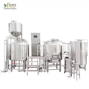Ligne de production de bière de haute qualité 1000l usine de bière artisanale équipement de brasserie équipement de brassage de bière
