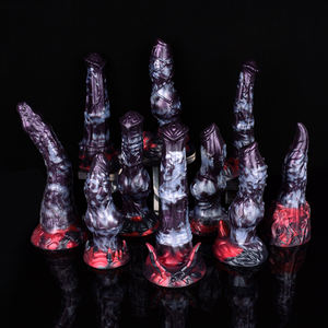 NNSX Silikon Hund <span class=keywords><strong>Penis</strong></span> Esel Pferd <span class=keywords><strong>Penis</strong></span> Unisex dicker Rückenplatz Analsex Tier Dildo - Product Image 6