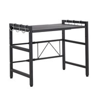 Étagère de four à micro-ondes en métal pour la cuisine, support de rangement pour appareils ménagers, support solide pour comptoir de cuisine