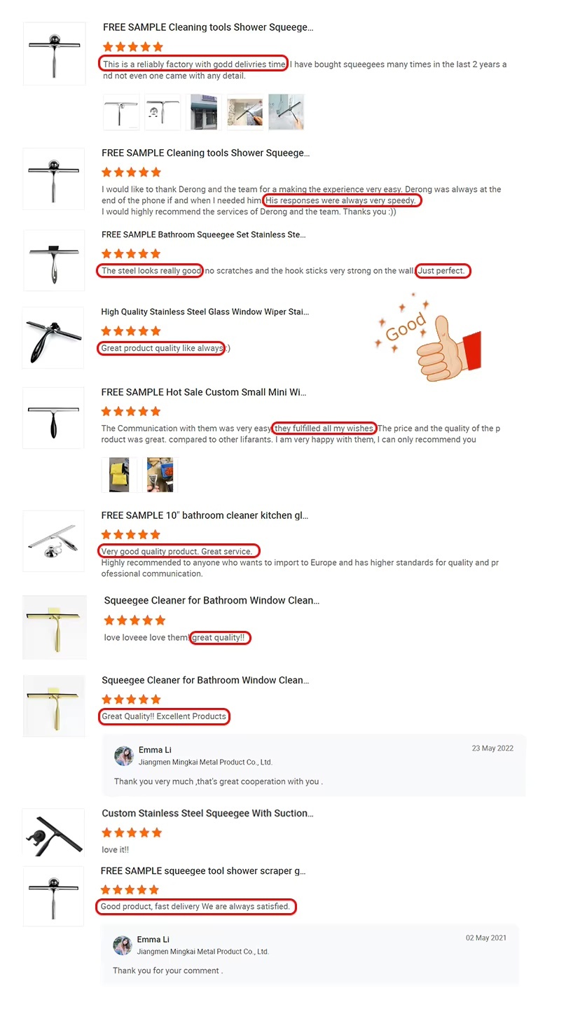 Hot New Design Zinc Alloy for Bathroom and Shower Window Cleaning Stocked Glass Squeegee Custom Shower Wiper for Cleaning · image 5