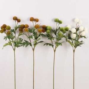 Décorations artificielles en forme de cône de pin, boules de pin, accessoires de photographie, décorations pour la maison, utilisation pour les mariages, en plastique écologique, longueur 57 cm, pour l'intérieur - Product Image 3