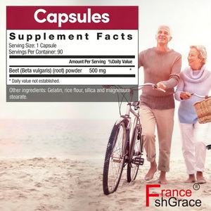 Capsules BEETS personnalisées, favorisent la santé immunitaire et la santé cardiaque chez les adultes, 90 capsules, complément alimentaire BEETS - Product Image 3