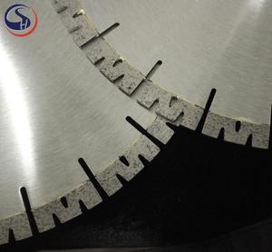Quick <strong>Cutting</strong> Steel Wet <strong>Cutting</strong> Diamond Saw <strong>Blade</strong> <strong>Segment</strong> Tools 350mm 400mm 450mm 500mm Circular Saw <strong>Blades</strong> Quartz Stone HSS OEM - Product Image 2