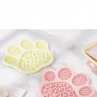 Nouveau Tapis de Mastication en Silicone Anti-Glissement pour Animaux de Compagnie, Assiette à Repas pour Chats, Fournitures d'Alimentation pour Chiens et Chats