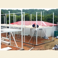 Maison Modulaire Démontable Économique à Montage Rapide pour Bureaux Préfabriqués en Gros pour Projets de Construction à Grande Échelle