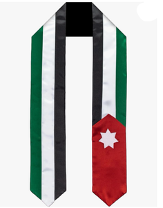 Paraguas con Bandera de Jordania Personalizada al por Mayor, Cubierta para Capó de Coche con Logotipo Nacional, Bandera de Poliéster para Aficionados al Fútbol 2026 - Product Image 2
