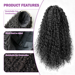 24 Inch Brazilian Loose <b>wave</b> Human Hair <b>Wig</b> 5x5 6x6 Lace Closure <b>Wig</b> 100% Natural Black Virgin Remy Hair for Women Daily Use - Product Image 3