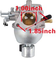 Carburateur 847395 pour B&S 846280 808725 846944 JD LT-166 16 HP Moteur Vanguard Remplace BS-846280 BS-807906