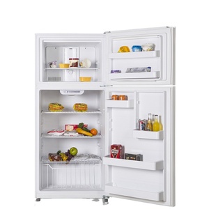 Refrigerador Compacto de Dos Puertas, 110 Voltios, para Dormitorio, Tienda Deportiva, Tienda, Uso Doméstico y Comercial, con Congelador Superior, Económico - Product Image 1