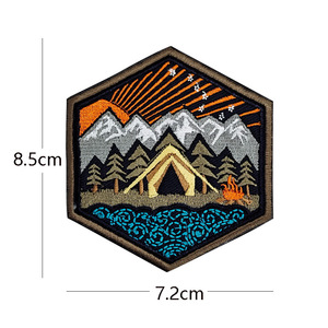 Montanhismo Camping Bordados Gancho e <span class=keywords><strong>Loop</strong></span> Morale Patches Outdoor Patches - Product Image 4