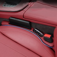 2 pièces de remplissage d'espace entre les sièges de voiture, boîte de rangement pour l'espace entre les sièges, organisateur de console, décoration intérieure, accessoires automobiles