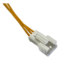 JST SM Serie SMR-02V-NC 2,5mm Box-Kontakt-Kabelbaum UL11028/UL3266/UL1569 22AWG 3A 250V PVC Elektronischer Verriegelungsmechanismus Maßgefertigt