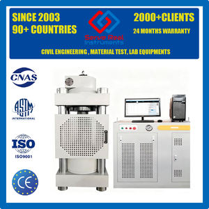 Computergesteuerte Elektrohydraulische Servo-Druckprüfmaschine <span class=keywords><strong>3000KN</strong></span> AC380V Prüfmaschine - Product Image 2