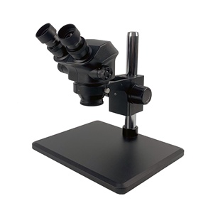 Microscopio Estéreo con <span class=keywords><strong>Zoom</strong></span> Óptico Industrial ZM0750B-<span class=keywords><strong>B3</strong></span> <span class=keywords><strong>Zoom</strong></span> 0.7x-5.0x Binocular Greenough para Reparación Móvil y Soldadura - Product Image 1