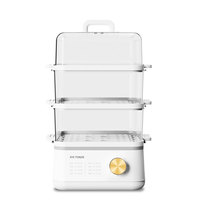 Cuiseur vapeur électrique Tonze, stérilisateur, poisson, poulet, légumes, multi-usages, 18L, grand cuiseur vapeur