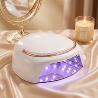 Lampe UV LED 60W pour ongles CURING SIX, séchoir rapide pour vernis gel avec capteur automatique et 4 réglages de minuterie
