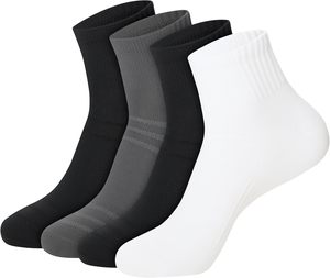 Custom Cushioned Ankle Sports Socks for Men and Women Cotton Nylon Spandex Knitted Quick Dry <b>No</b> <b>Show</b> Socks - Product Image 1
