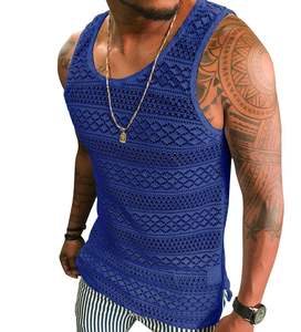 Découvrez le flux d'air ultime dans ces gilets légers en maille pour hommes, conçus pour la course, les séances de gymnastique et les sports de plein air - Product Image 1