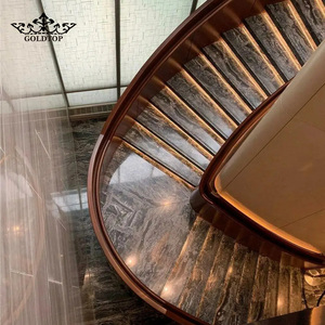 Goldtop ODM OEM Arabescato Grigio Rosa Big <b>Slab</b> Waterproof Marble Tiles for Luxury Hotel Wall and Floor (100% Natural Marble) - Product Image 3