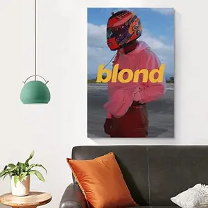 Плакат «блонд» Фрэнка океан, Обложка альбома «мотоблонд», музыкальный плакат