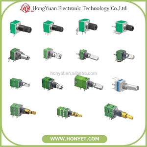 Chiết Áp Xoay Công Ty Carbon Kép 9Mm <span class=keywords><strong>5K</strong></span> 50K 1K 100K 500K 1M - Product Image 5