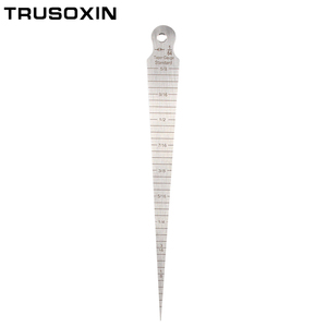 Herramienta Profesional de Medición Cónica para Soldadura de 1-15 mm, Regla de Acero Inoxidable, Calibrador Cónico para Inspección de Soldadura, Herramienta de Medición Métrica e Imperial - Product Image 2