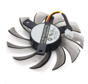Ventilador de Refrigeración de 75MM DC12V 0.25A PLD08010S12H para Tarjetas Gráficas HD 6850 7970 <span class=keywords><strong>GTX</strong></span> <span class=keywords><strong>460</strong></span> GTX560Ti R270X AMD R7 260x - Product Image 3