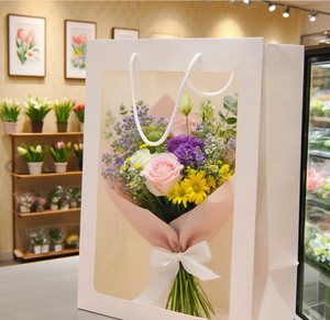 Étui transparent Ins Bap sac à main Baggoddess Festwal 520 Immortal Flowwers Companion Pift Bag - Product Image 2