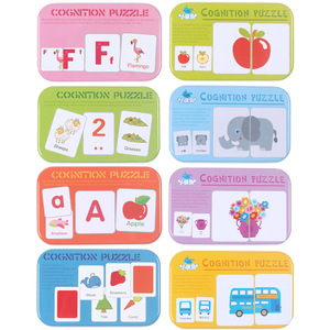 Puzzle in Legno per Bambini, Scatola di Ferro Fai-da-Te, Animali, Veicoli, Cartoni Animati, Storie, Giocattoli Educativi per la Prima Infanzia - Product Image 4