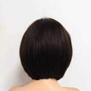 <span class=keywords><strong>Bob</strong></span> court 10 pouces dentelle frontale perruque en gros pas cher prix brut cuticule alignée cheveux humains dentelle avant perruque - Product Image 2