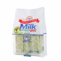 Biscuits de riz saveur melon, faibles en gras, sucrés, en-cas chinois, boîte de snacks céréaliers certifiée Halal