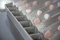 Machine de comptage de comprimés de capsules de gel molles électroniques automatiques à 8 voies à vendre