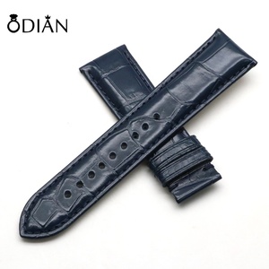 Odian Jewelry <span class=keywords><strong>cinturino</strong></span> <span class=keywords><strong>cinturino</strong></span> in vera pelle di <span class=keywords><strong>coccodrillo</strong></span> America <span class=keywords><strong>coccodrillo</strong></span> rosso con fibbia in acciaio inossidabile - Product Image 4