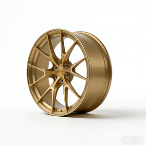 Jantes <span class=keywords><strong>en</strong></span> alliage d'aluminium T6061 forgées monobloc à cinq branches, haute résistance, légères, taille personnalisée 18-22 pouces, européennes - Product Image 3