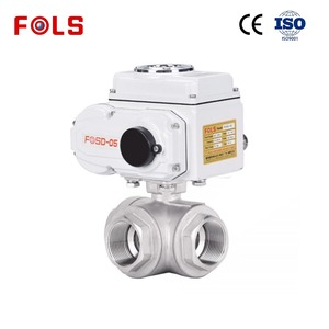 Robinet à bille DN20 3 voies en acier inoxydable 304 avec vis à filetage interne pour eau, vapeur, huile - Product Image 5